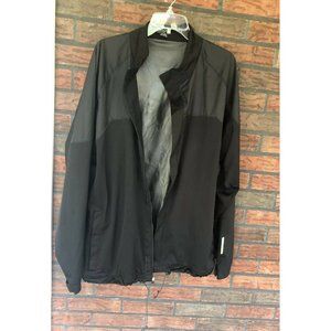 Izod Golf Jacket XXL Black Long Sleeve Collar 4 Pockets Lightweight Extreme 2XL